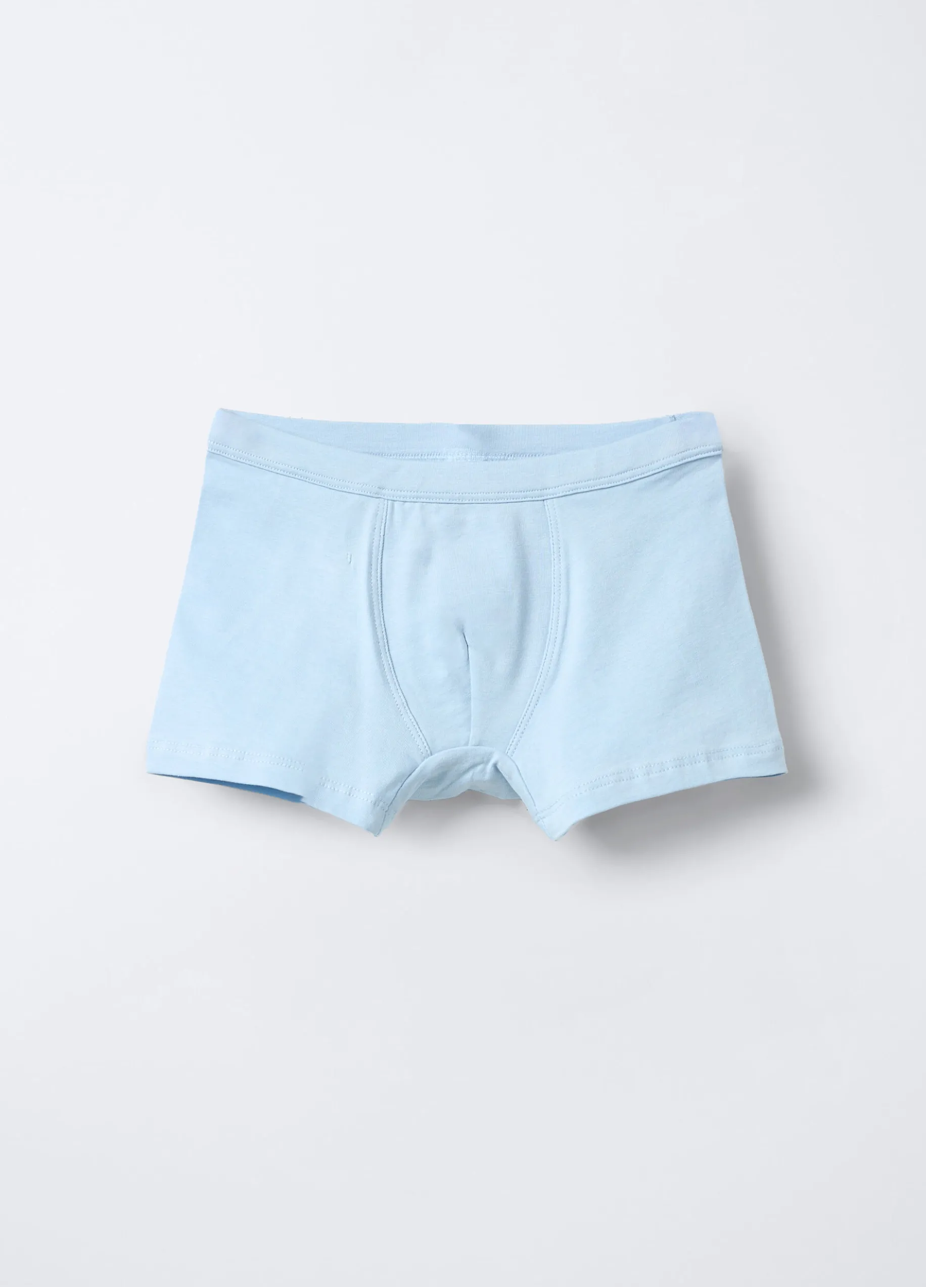 Boxer in jersey di cotone stretch bambino