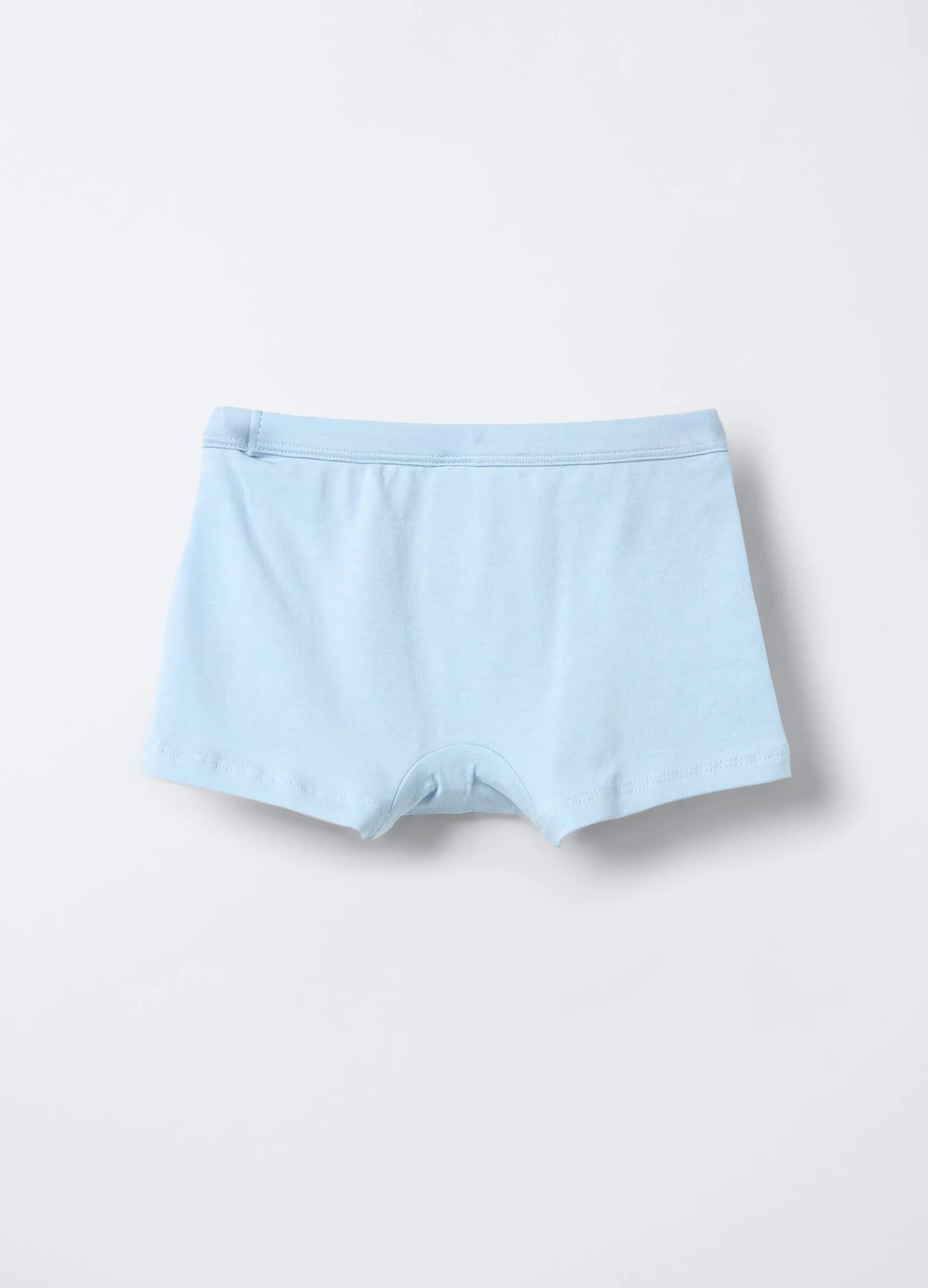 Boxer in jersey di cotone stretch bambino