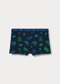 Boxer in jersey di cotone stretch ragazzo