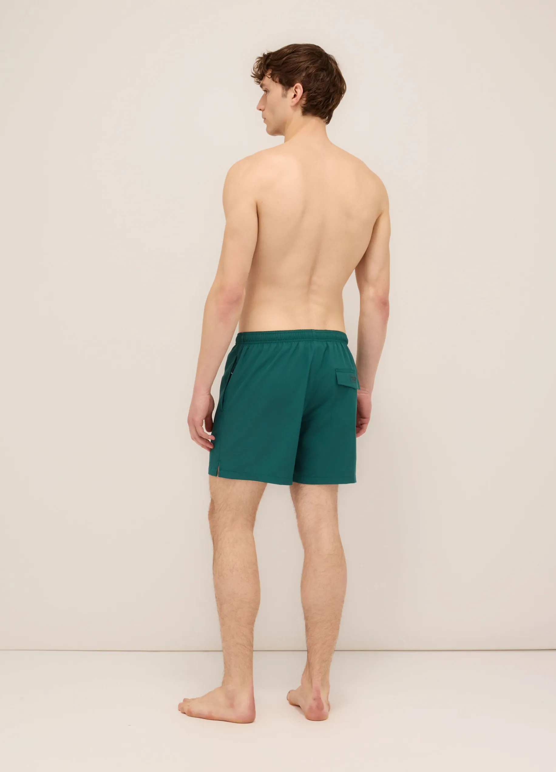 Boxer mare con coulisse a contrasto uomo