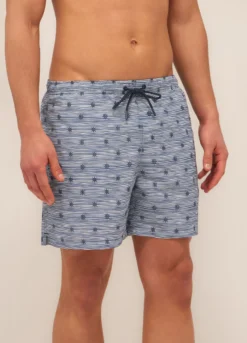 Boxer mare con stampa a fantasia uomo