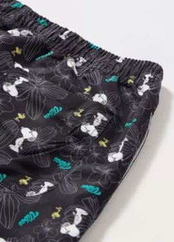 Boxer mare con stampa Snoopy a fantasia uomo