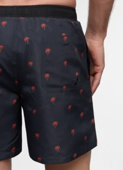 Boxer mare con stampa uomo