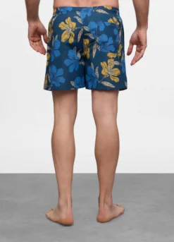 Boxer mare con stampa uomo