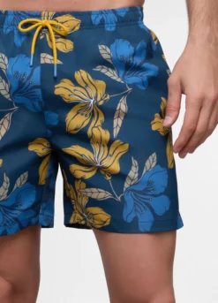 Boxer mare con stampa uomo