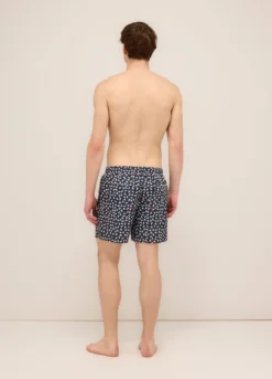 Boxer mare con stampa uomo