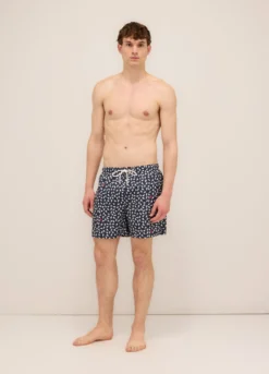 Boxer mare con stampa uomo