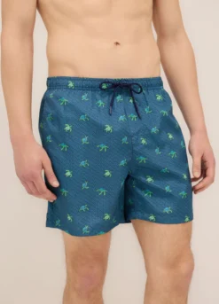 Boxer mare con stampa uomo