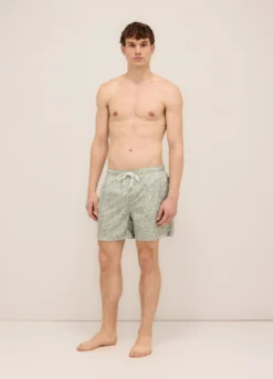 Boxer mare con stampa uomo
