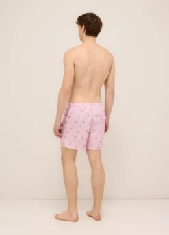 Boxer mare con stampa uomo