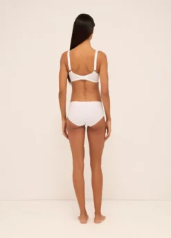 Bralette in jersey di cotone stretch donna