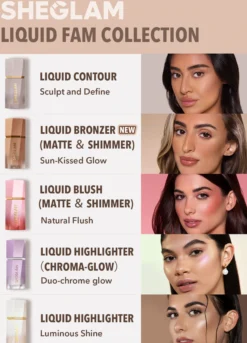 Bronzer liquido con finish opaco Sun Beam – Golden Sun