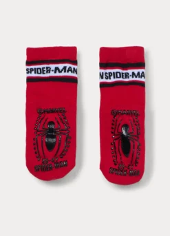 Calze antiscivolo in spugna misto cotone Spider Man