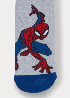 Calze antiscivolo in spugna misto cotone Spider Man