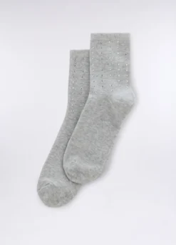 Calze corte in cotone stretch donna