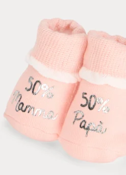 Calze corte in cotone terry stretch neonata
