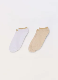 Calze corte in misto cotone donna