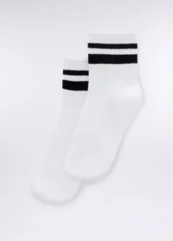 Calze in cotone stretch donna