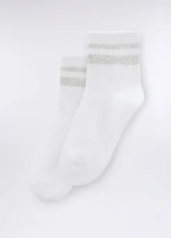 Calze in cotone stretch donna