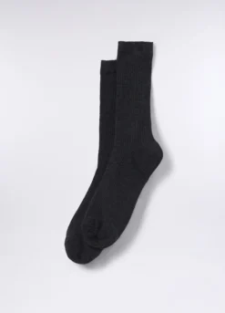 Calze midi in costina donna
