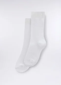 Calze midi in misto viscosa stretch donna