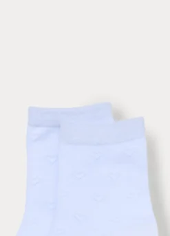 Calze misto cotone stretch