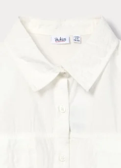 Camicia crepe misto viscosa ragazza