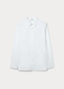 Camicia in popeline di puro cotone regular fit ragazzo