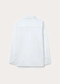 Camicia in popeline di puro cotone regular fit ragazzo