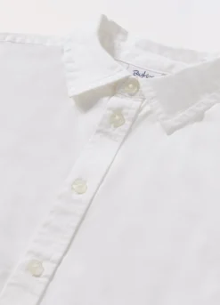 Camicia in twill di puro cotone bambino
