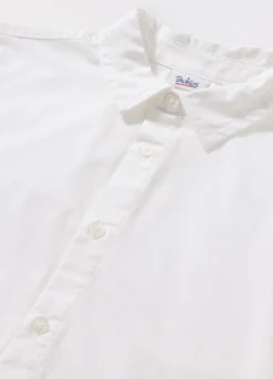 Camicia in twill di puro cotone ragazzo