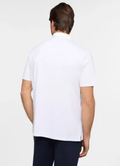Camicia a maniche corte in jersey di cotone uomo