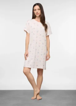 Camicia da notte Disney in jersey di puro cotone donna