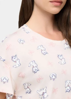 Camicia da notte Disney in jersey di puro cotone donna