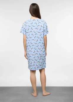 Camicia da notte Disney in jersey di puro cotone donna