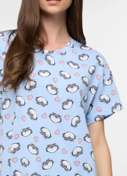 Camicia da notte Disney in jersey di puro cotone donna