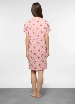 Camicia da notte Disney in jersey di puro cotone donna