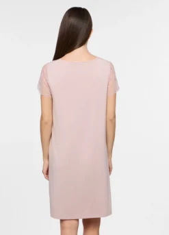 Camicia da notte in jersey di modal stretch donna