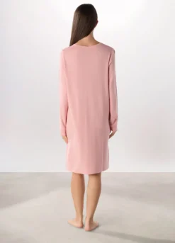 Camicia da notte in jersey di modal stretch donna