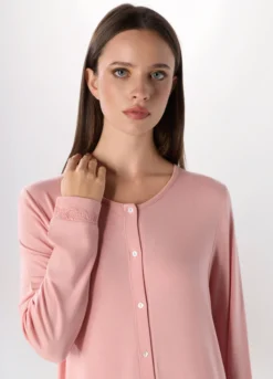 Camicia da notte in jersey di modal stretch donna