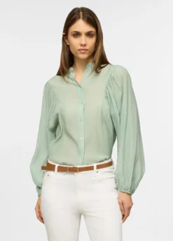 Camicia fit over coreana donna