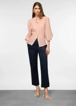 Camicia fit over coreana donna