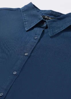 Camicia in denim di mista lyocell donna curvy