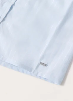 Camicia in popeline di cotone bambina