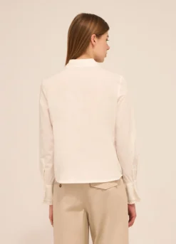 Camicia in popeline di puro cotone donna