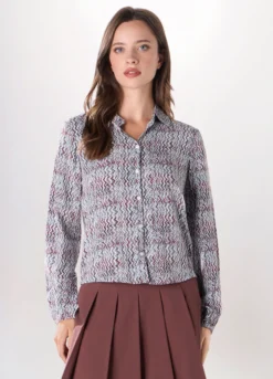 Camicia in pura viscosa donna