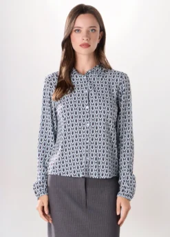 Camicia in pura viscosa donna