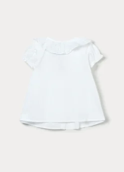Camicia in puro cotone bambina