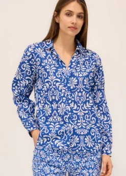 Camicia in puro cotone donna