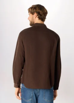 Camicia in velluto di cotone uomo